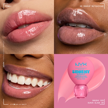NYX Professional Makeup Smushy SOS mască hidratantă pentru buze