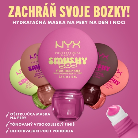 NYX Professional Makeup Smushy SOS hydratačná maska na pery