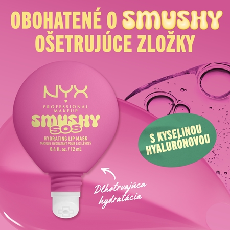 NYX Professional Makeup Smushy SOS hydratačná maska na pery