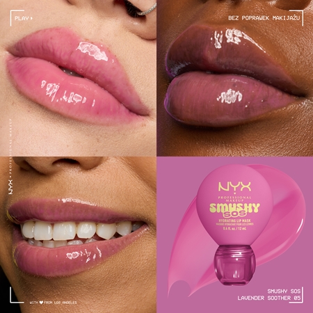 NYX Professional Makeup Smushy SOS nawilżająca maska do ust