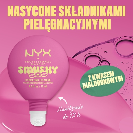 NYX Professional Makeup Smushy SOS nawilżająca maska do ust