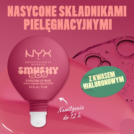 NYX Professional Makeup Smushy SOS nawilżająca maska do ust