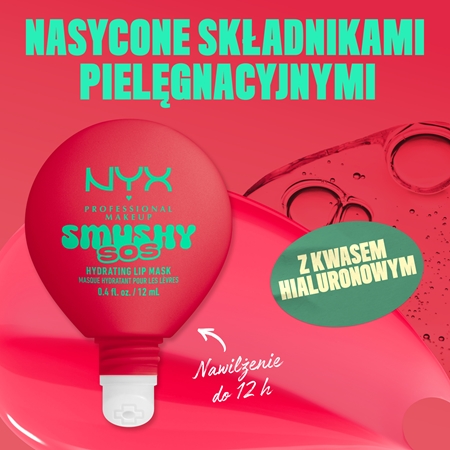 NYX Professional Makeup Smushy SOS nawilżająca maska do ust