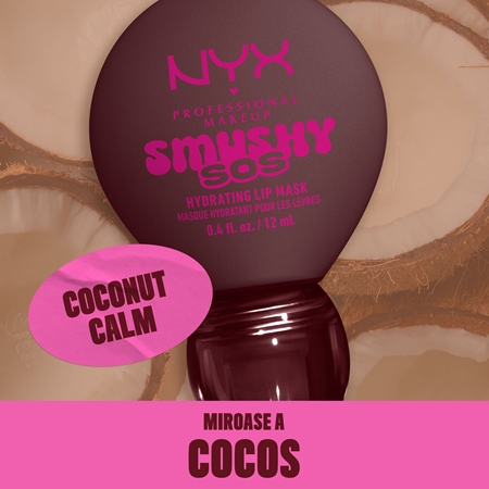 NYX Professional Makeup Smushy SOS mască hidratantă pentru buze