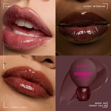 NYX Professional Makeup Smushy SOS mitrinoša lūpu maska