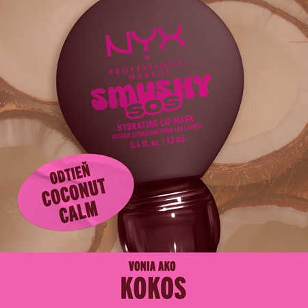 NYX Professional Makeup Smushy SOS hydratačná maska na pery
