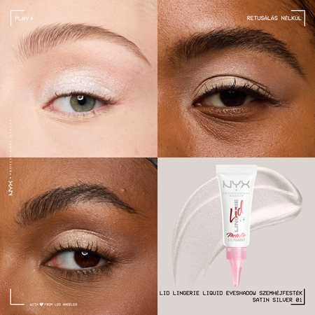 NYX Professional Makeup Lid Lingerie Krēmveida acu ēnas