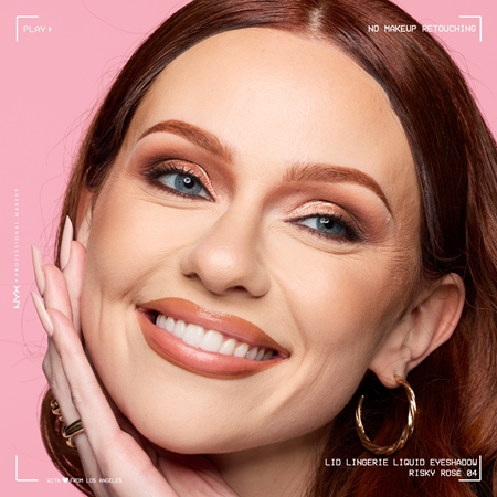 NYX Professional Makeup Lid Lingerie cienie do powiek w kremie