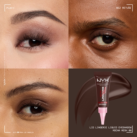 NYX Professional Makeup Lid Lingerie Krēmveida acu ēnas