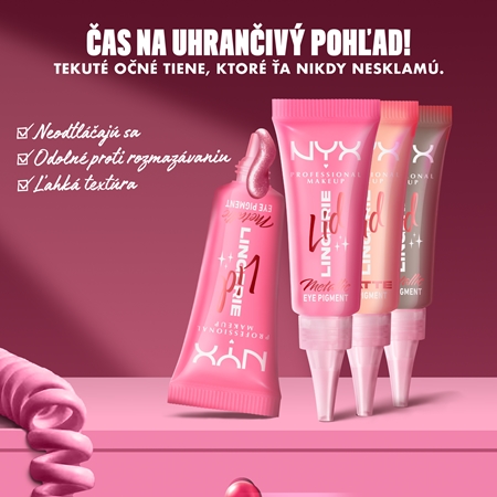 NYX Professional Makeup Lid Lingerie krémové oční stíny