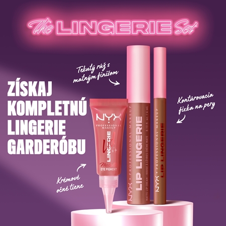 NYX Professional Makeup Lid Lingerie krémové oční stíny