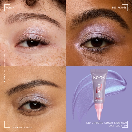 NYX Professional Makeup Lid Lingerie κρεμώδεις σκιές ματιών
