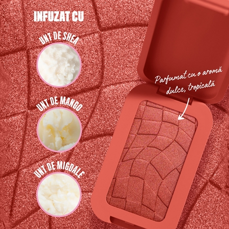 NYX Professional Makeup Buttermelt Blush fard de obraz sub forma de pudra