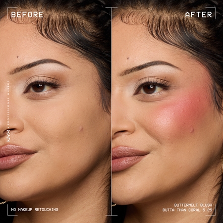 NYX Professional Makeup Buttermelt Blush fard de obraz sub forma de pudra