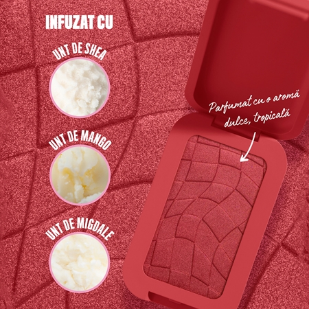 NYX Professional Makeup Buttermelt Blush fard de obraz sub forma de pudra