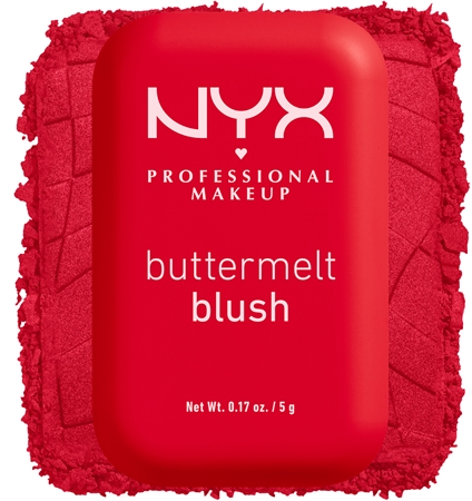 NYX Professional Makeup Buttermelt Blush fard de obraz sub forma de pudra