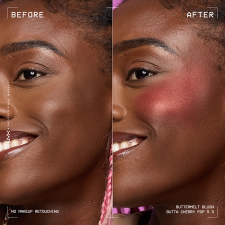 NYX Professional Makeup Buttermelt Blush fard de obraz sub forma de pudra