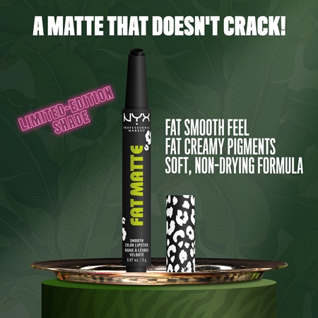 NYX Professional Makeup Fat Matte Lip Balm with mattifying effect