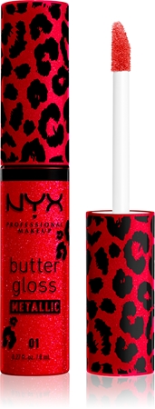 NYX Professional Makeup Butter Gloss Metallic lucidalabbra metallizzato