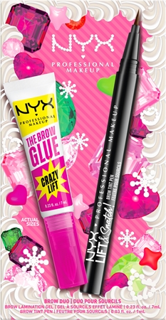 NYX Professional Makeup Brow Duo Dāvanu komplekts uzacīm