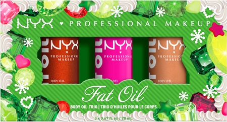 NYX Professional Makeup Xmas Body Oil Mini Kit zestaw upominkowy do ciała