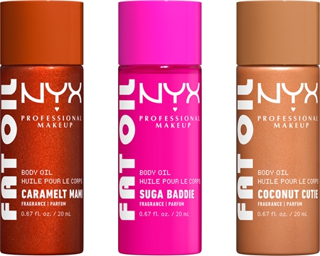 NYX Professional Makeup Xmas Body Oil Mini Kit zestaw upominkowy do ciała