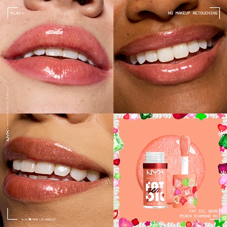 NYX Professional Makeup Fat Oil Gem Xmas olejek do ust