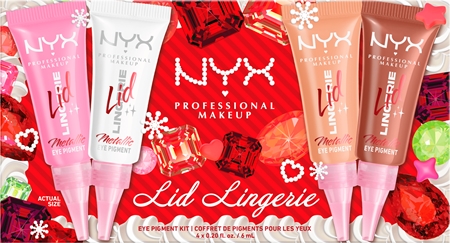 NYX Professional Makeup Lid Lingerie Xmas coffret para olhos