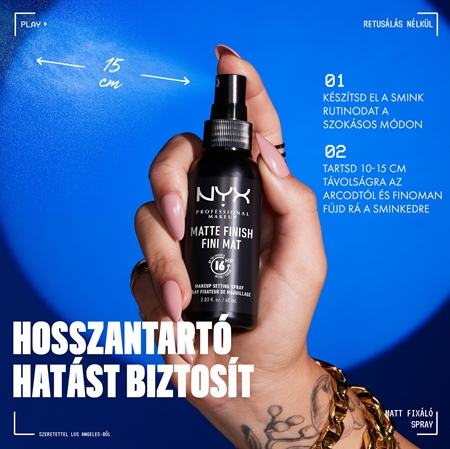NYX Professional Makeup Makeup Setting Spray Matte fixáló spray