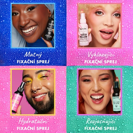 NYX Professional Makeup Makeup Setting Spray Matte fixační sprej