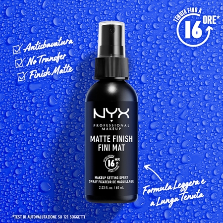 NYX Professional Makeup Makeup Setting Spray Matte spray fissante