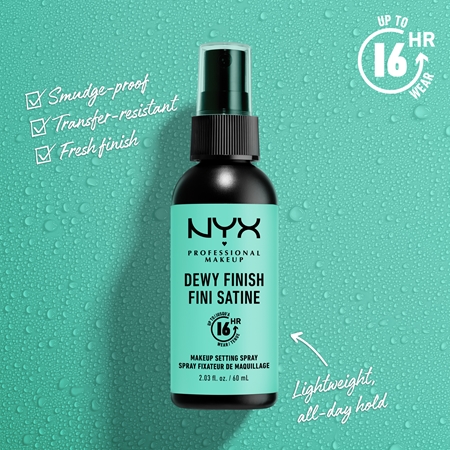 NYX Professional Makeup Makeup Setting Spray Dewy spray fissante