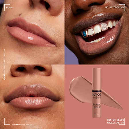 NYX Professional Makeup Butter Gloss Lūpu spīdums