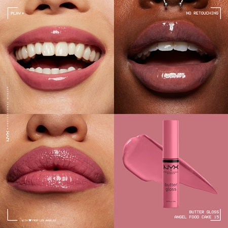 NYX Professional Makeup Butter Gloss Lūpu spīdums