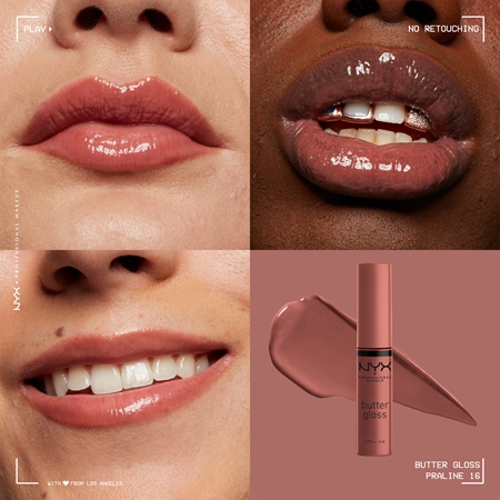 NYX Professional Makeup Butter Gloss Lūpu spīdums