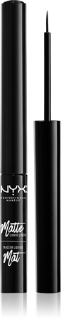 NYX Professional Makeup Matte Liquid течна очна линия с матиращ завършек