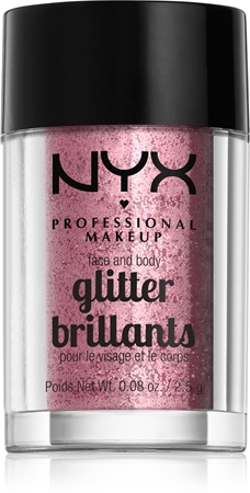 NYX Professional Makeup Face & Body Glitter Brillants veido ir kūno blizgučiai