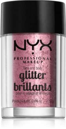 NYX Professional Makeup Glitter Goals brokat do twarzy i ciała