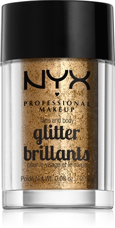 NYX Professional Makeup Face & Body Glitter Brillants Glitter für Körper und Gesicht