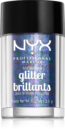 NYX Professional Makeup Face & Body Glitter Brillants Glitter für Körper und Gesicht