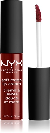 NYX Professional Makeup Soft Matte Lip Cream ruj lichid mat, cu textură lejeră