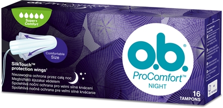 o.b. Pro Comfort Night Super+ тампони за нощ