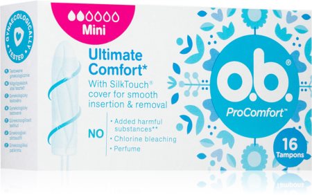o.b. Pro Comfort Mini tampones