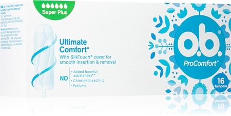 o.b. Pro Comfort Super Plus tamponer