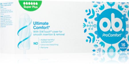 o.b. Pro Comfort Super Plus tamponger