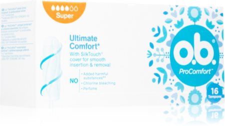 o.b. Pro Comfort Super tamponger