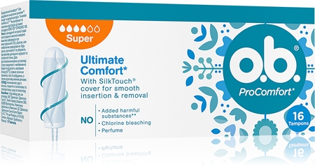 o.b. Pro Comfort Super tampons