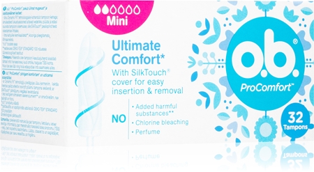o.b. Pro Comfort Mini tampons