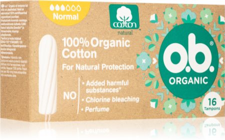 o.b. Organic Normal tamponger