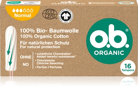 o.b. Organic Normal tampons